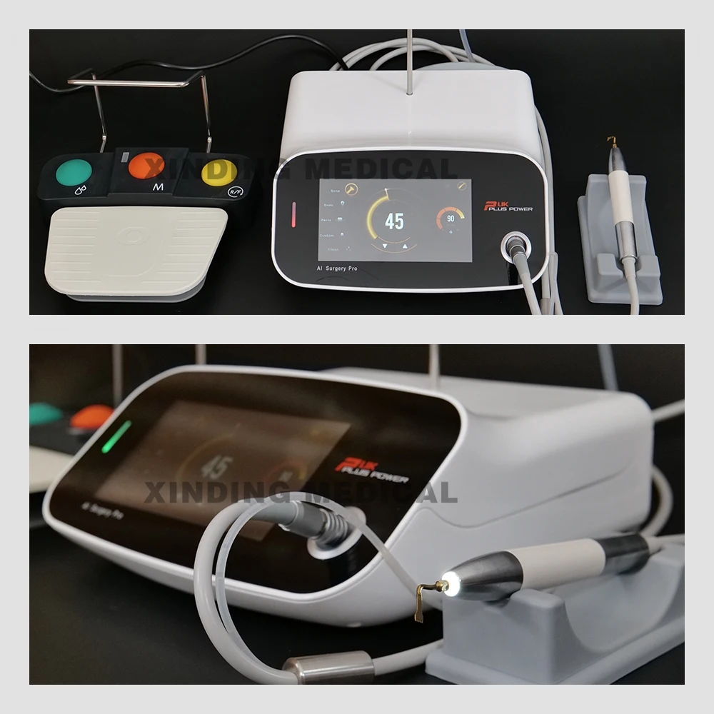 Xinding Dental Pizosurgery Piezo Bone Cutter Equipment Ultrasonic Bone Surgery Machine Piezotome with 7-Inch HD Touch Screen