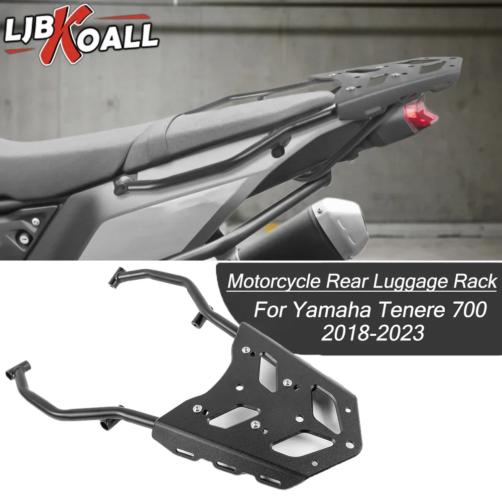 

2020 Tenere700 Rear Luggage Rack For Yamaha Tenere 700 2018-2021 2021Motorcycle Cargo Holder Shelf Bracket Accessories