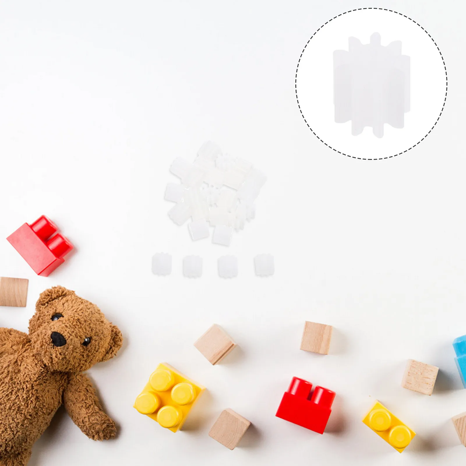 

25Pcs Mechanical Gears Kit Plastic Replacement Parts Creative Building Gears for DIY Projects Gear Sets