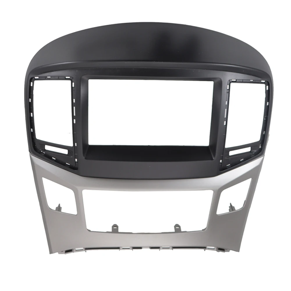 Car Accessories of Fascia Panel Stereo Installation Kit Center Console Trim For HYUNDAI H-1/Starex/i900/Iload/IMax 2015+ 2DIN view 2