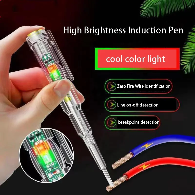 Factory sell Best Selling Transparent Electric Screwdriver Test Pen Multifunctional induction Electric Test pen Intelligent