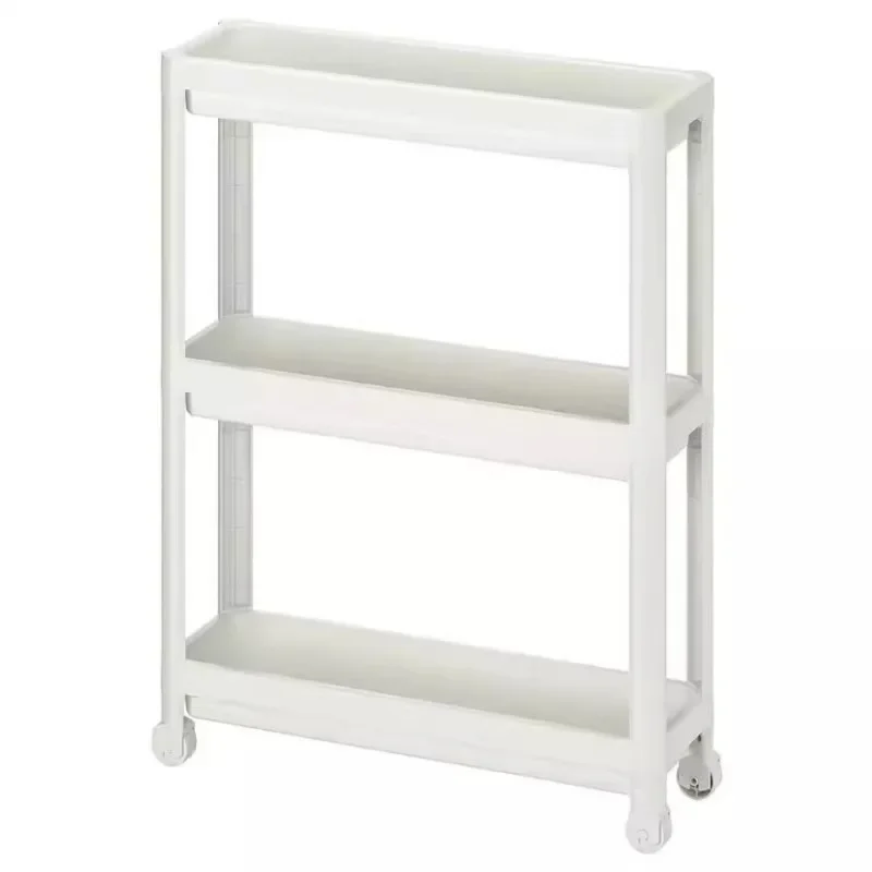 Crack rack kitchen floor mobile storage multi-layer