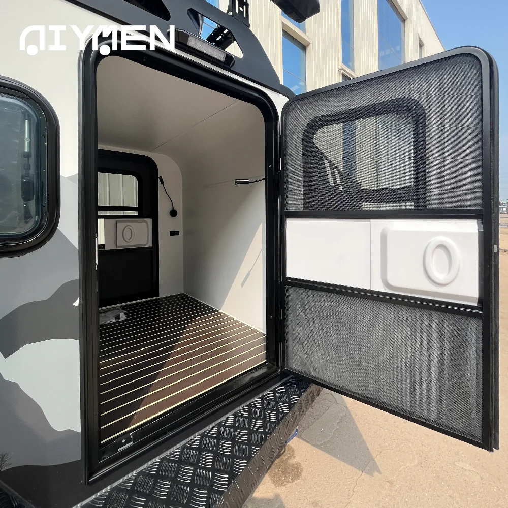 China Luxury Mini RV Offroad Trailer for Sale for Camping and Travel Motorhomes Alternative