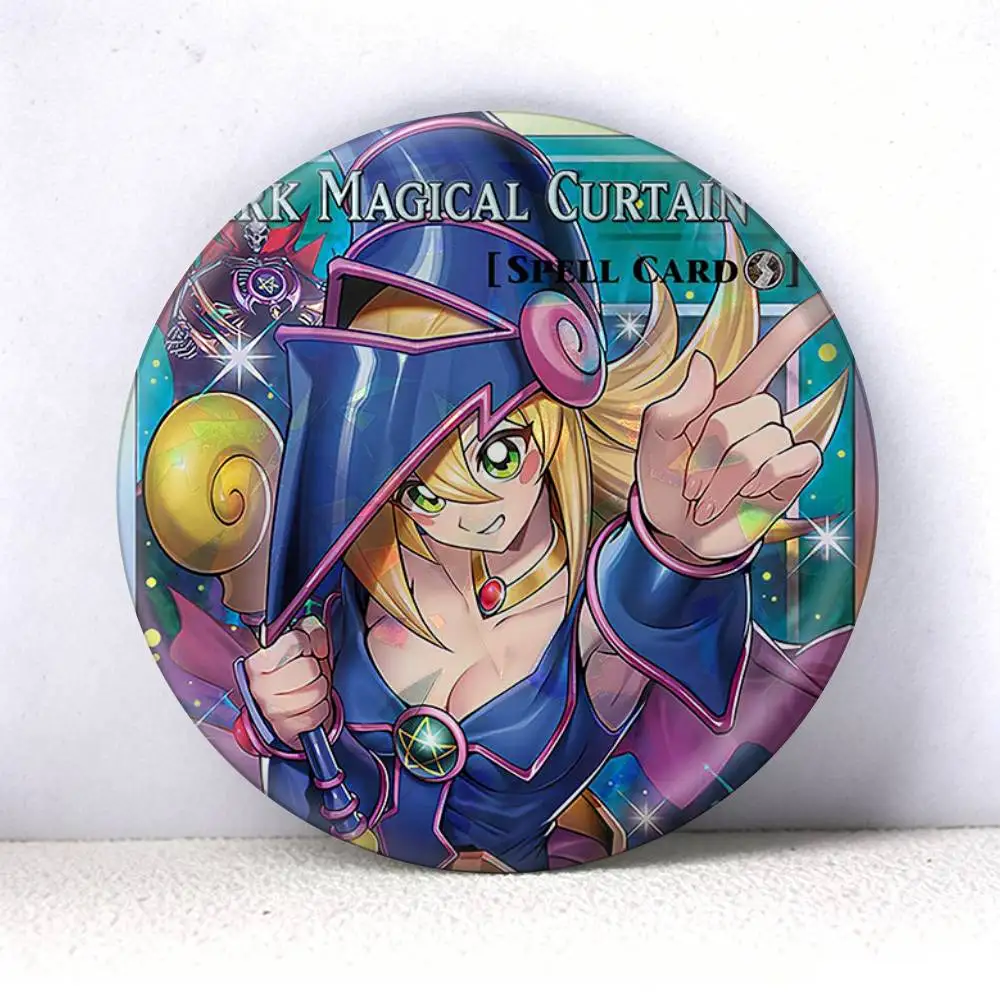 YU GI OH Card  75mm 44mm 25mm Accessories Toys Badge Brooch Backpack Hat Pins