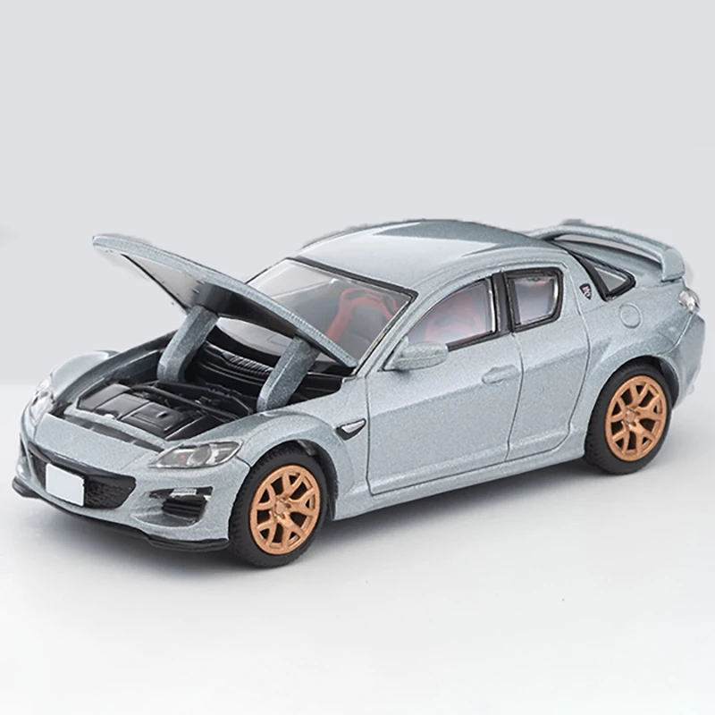 Tomytc Tomica TLV 1/64 LV-N 18 RX-8 Spirit R Kolekcja modeli samochodów ze stopu srebra Prezent