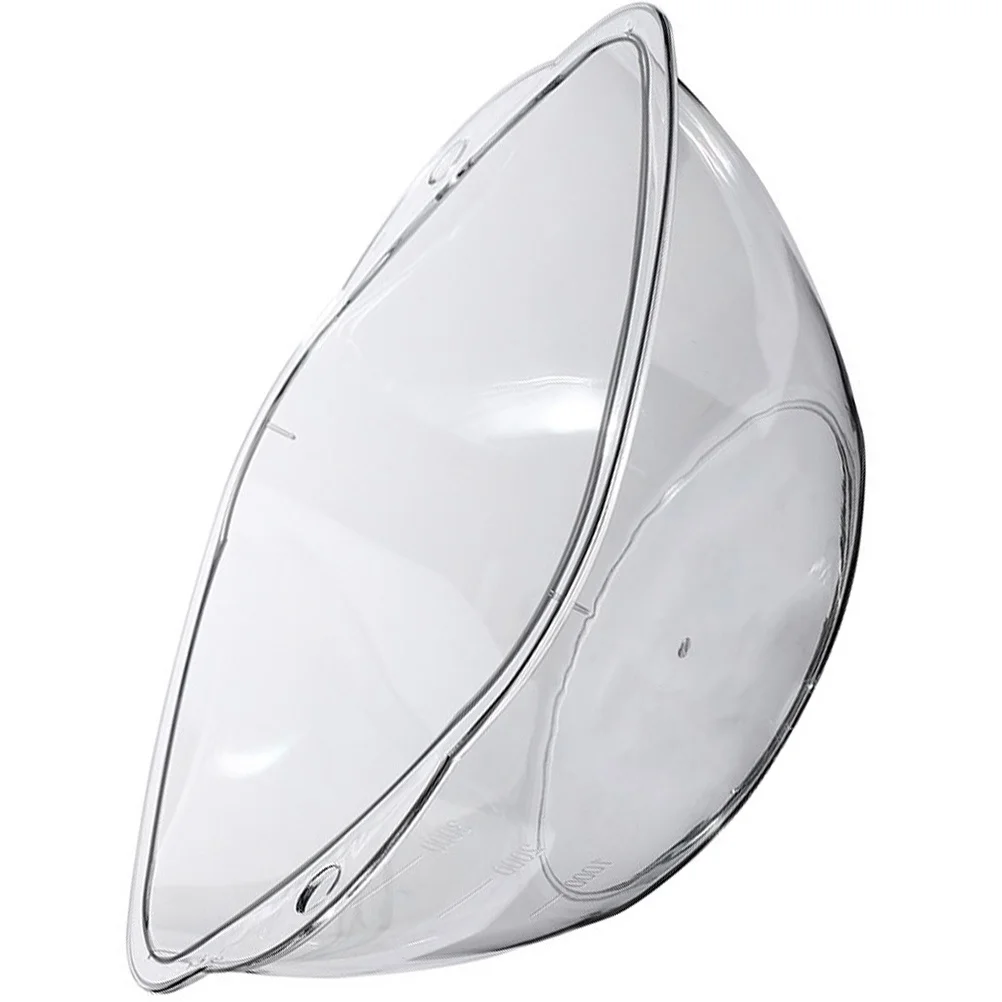 

Plastic Wash Basin Clear Washing Basin for Face Cleansing Transparent Salon Washbasin Fine Workmanship Smooth Surface Easy to