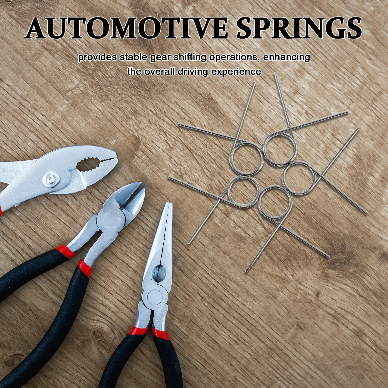 

5pcs Gear Shift For Car Repair Durable Stainless Steel Replacement Kit Easy Install Enhanced Driving Experience Automotive