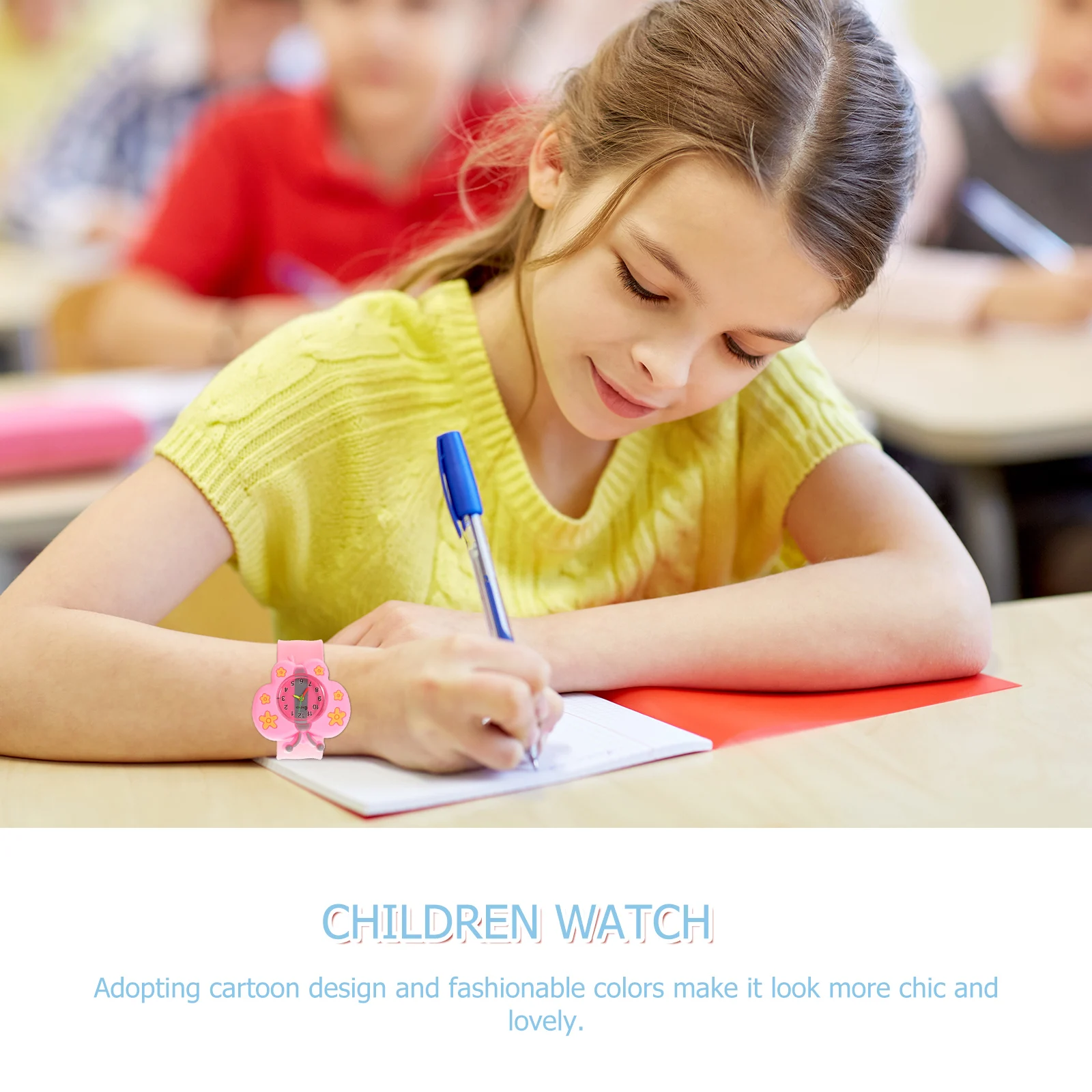 

3 Pcs Kids Silicone Watches Digital Children Cartoon Student Learning Gel Timepiece Accessories Child Wristbands