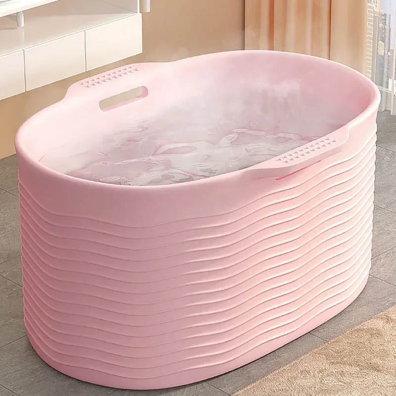 Fashion Freestanding Foldable Bathtub Household Adults Large Pliable Japanese Banheira Inflavel Bathtub Accessories