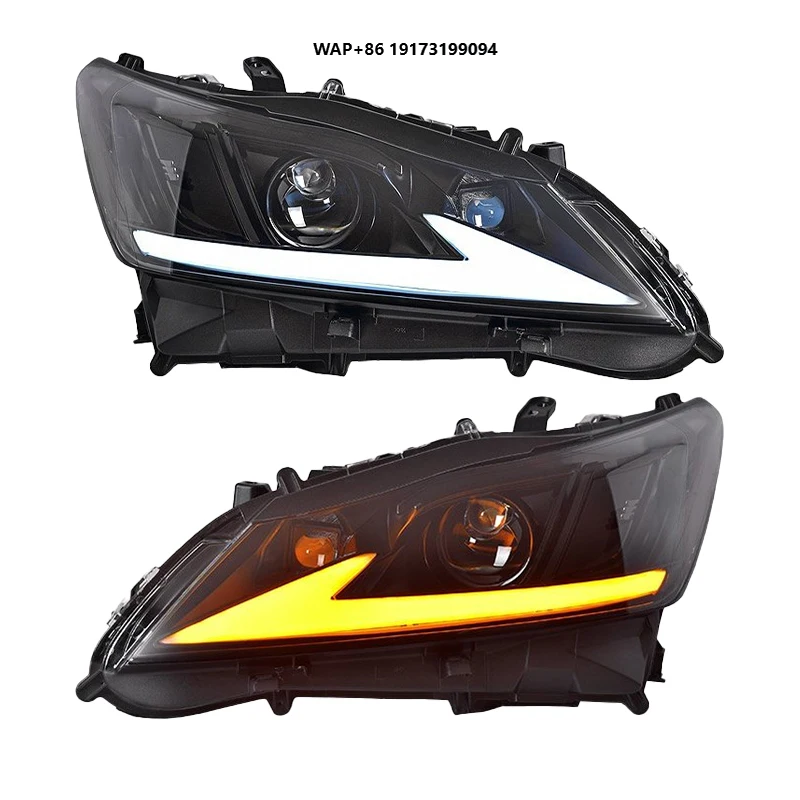 

LED Headlamp for-Toyota Crown S210 2015 2018 2020 Headlight 2 Lens DRL & Car Accessories Front Light LED Projectors