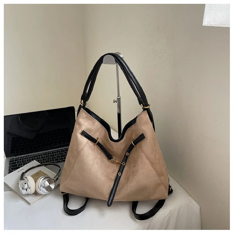 Sac messager pour femme en cuir fin, décontracté, Paris, haut de gamme, spacieux, aspect raffiné au quotidien ​