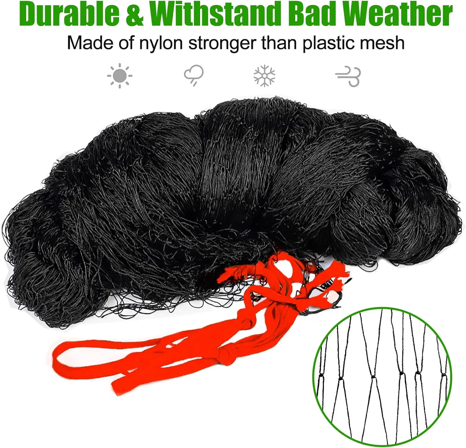 5*10/15/25/35M Anti Bird Protect Tree Net Fruit Crop Plant Garden Pond Netting Mesh Fly Trap Orchard Anti-bird Net
