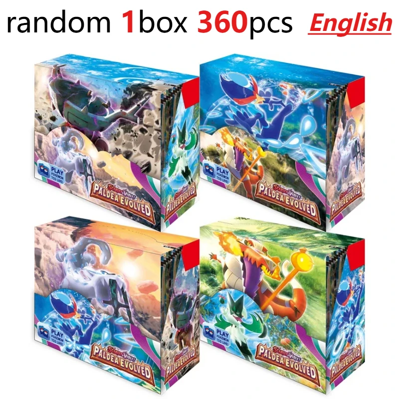 Fun 360 Stuks Pokemon Kaart TCG Scarlet & Violet Prismatische Evolutions 151 Prisma 36 Pack Pokemon Booster Box Collectible Tradiner kaart