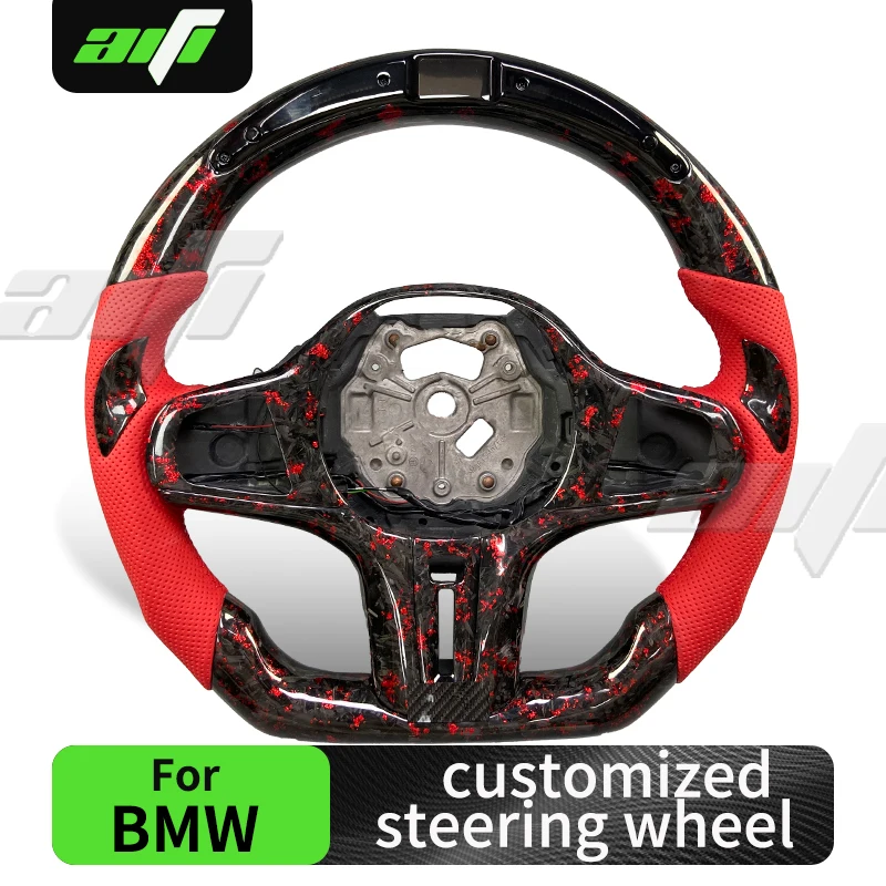

Для BMW G Series LCI индивидуальное рулевое колесо из углеродного волокна со светодиодной подсветкой 2 3 4 5 6 7 8 серии X3 X4 X5 G20 G30 M3 M4 M5 M8 Z4 2018-2024