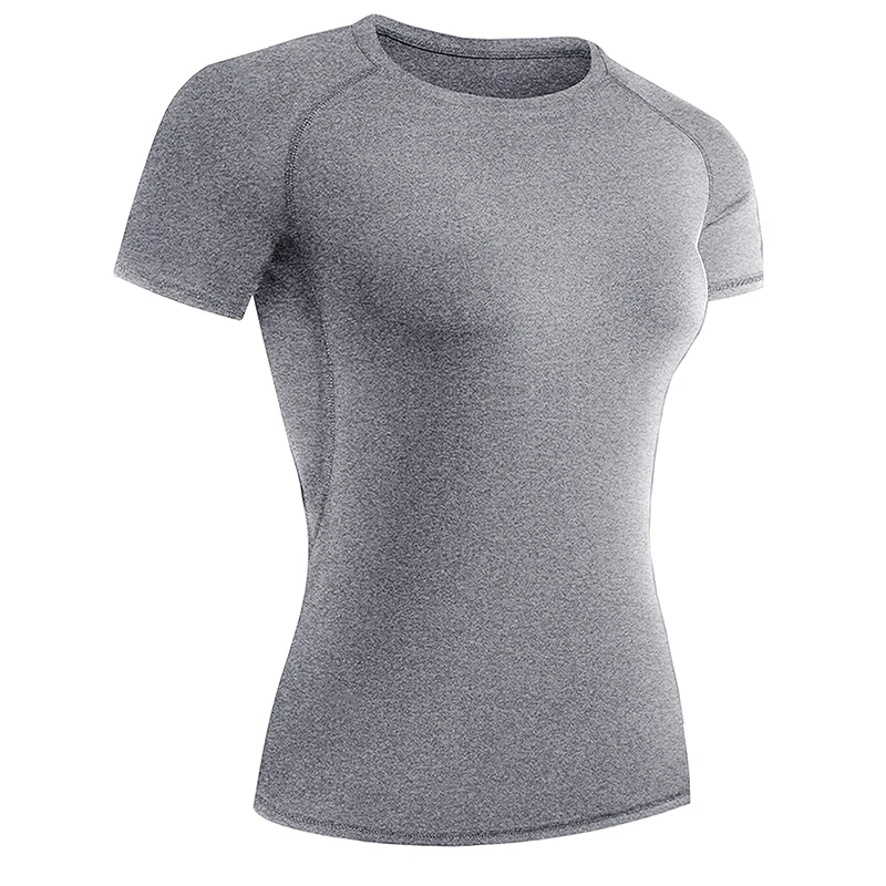 Compression Shirt Short Sleeve Athletic Yoga