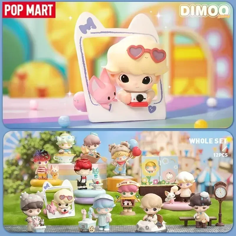 

Pop Mart Dimoo Dating Series Blind Box Guess Bag Mystery Box Cute Toys Mistery Caixa Фигурка Surpresa Модель на день рождения