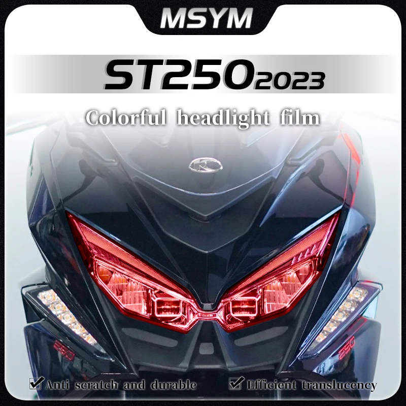 

Motorcycle instrument film headlight tail light transparent protective sticker accessories For KYMCO XCITING ST250 st250 2023