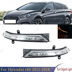 For Hyundai i40 2011 2012 2013 2014 2015 2016 2017 2018 LED Rearview Side Mirror Turn Signal Light Lamp 876143Z000 876243Z000
