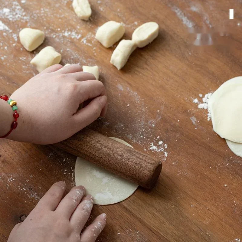 Non-Stick Kitchen Rolling Pin Large Pointed Noodle Stick Restaurant Baking Tool Perfect Professional Dough Making Home Baking