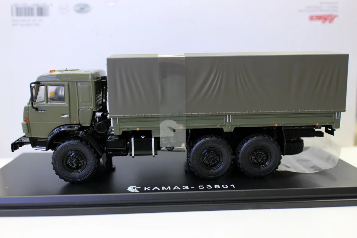 NEW SSM 1:43 Scale KAMA3-53501 Truck KAMAZ-53501 USSR Military Car SSM1244 By Start Scale Models Diecast For collection Gift