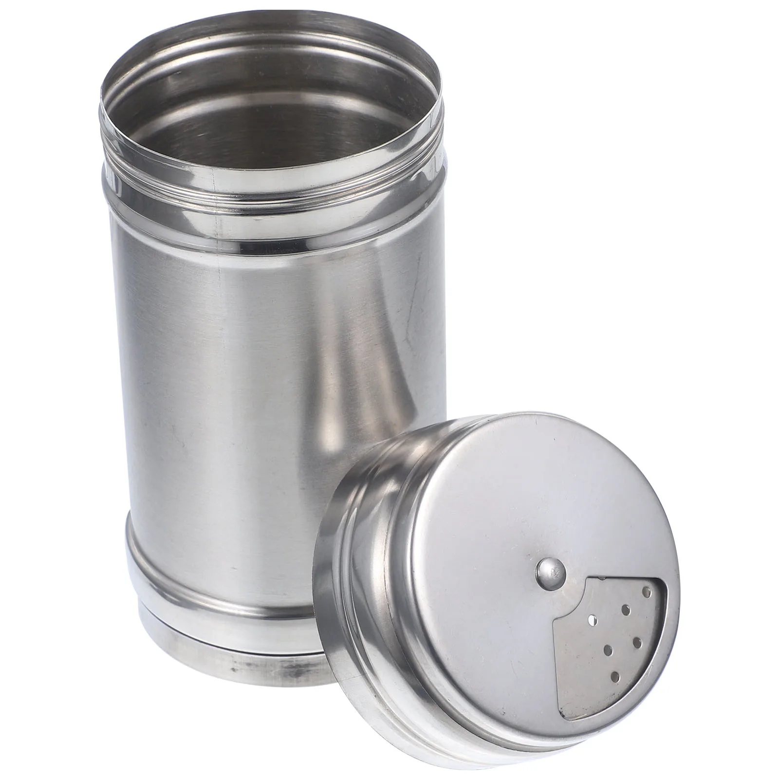 

Spice Jar Pepper Shaker Seasoning Cans Cooking Trundle Bed Sugar Stainless Steel