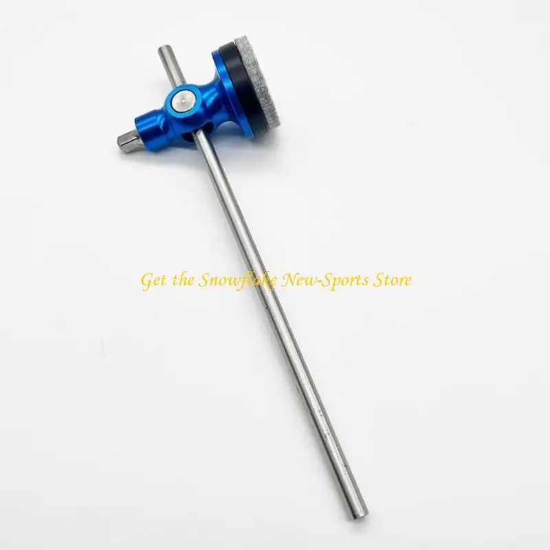 Einstellbare Bass Drum Pedal Beater Aluminium Legierung Hammer Kopf Kick Drum Fuß Pedal Beater Percussion Instrument Teile – Detail 7