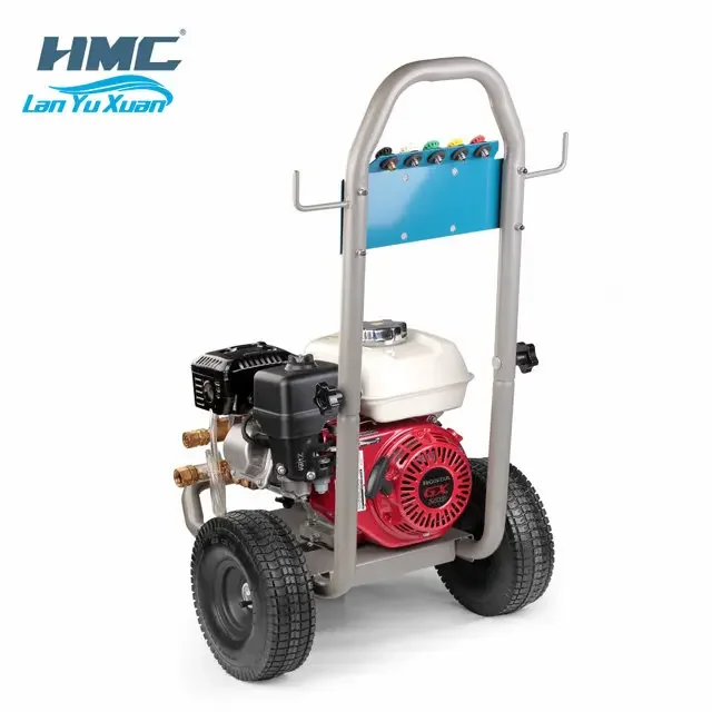 

HMC G200 Коммерческая мойка высокого давления 2900PSI 200Bar HONDA GP200 газовая мойка высокого давления для ремонтных мастерских