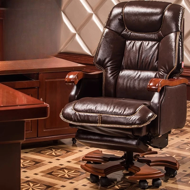 Foot Rest Black Office Chair Cushion Adjustable Pliable Comfy Office Chair Recliner Armchairs Sillas De Oficina Furniture