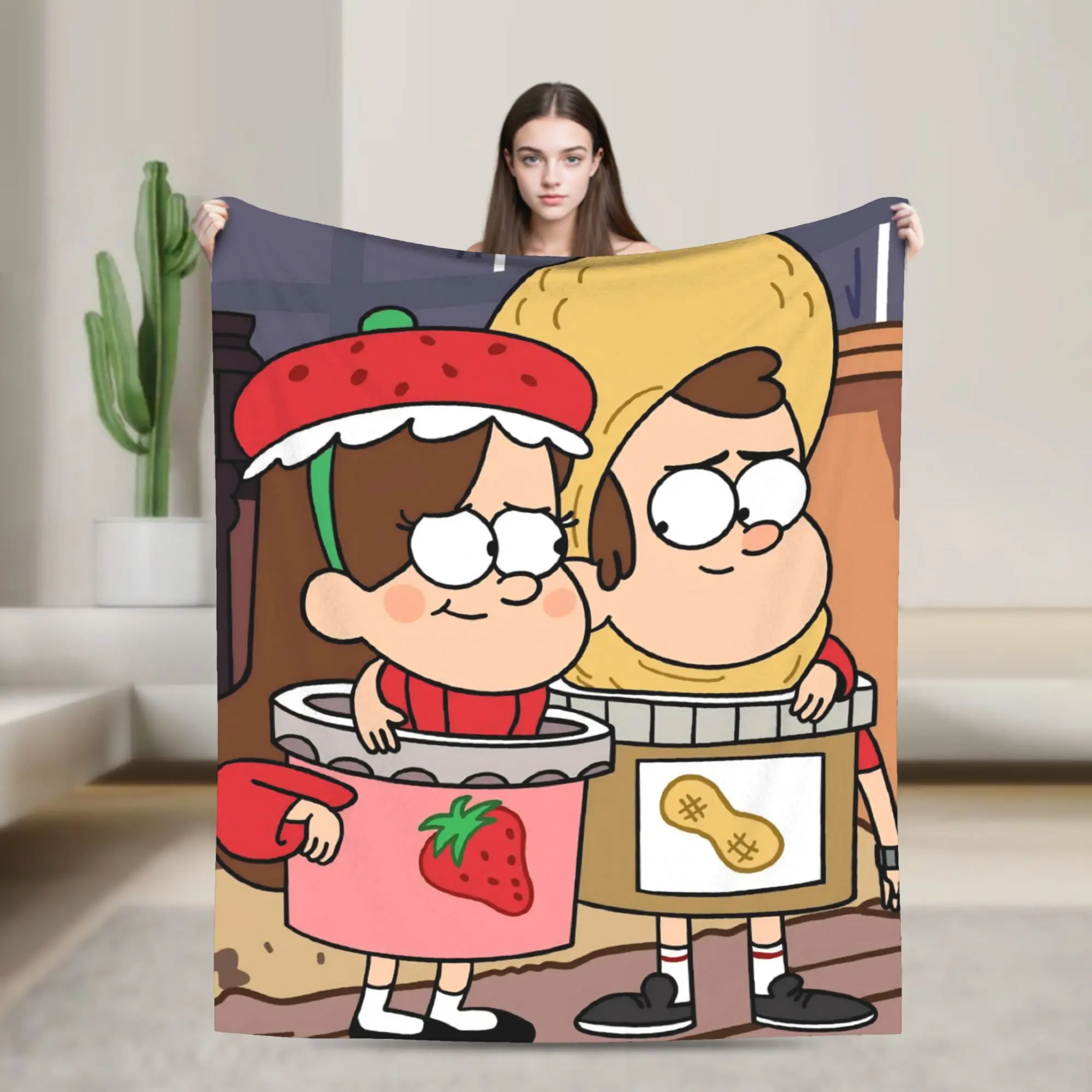 G-Gravity Falls Blanket Multiple Sizes Soft and Lightweight  Throw Blankets for Couch Sofa and Bed