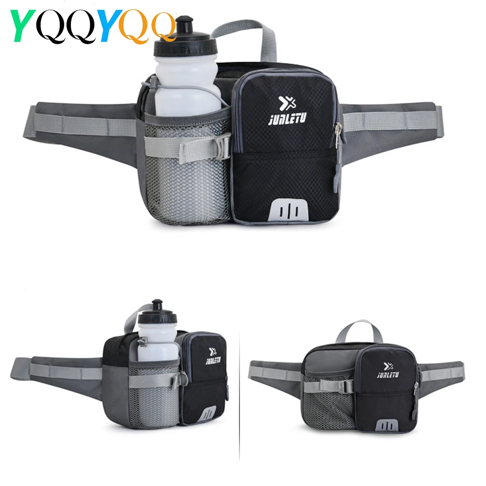 

1PCS Running Gear Fanny Pack Waist Bag, Adjustable Belt with Phone & Water Bottle Holder, Suitable for Men Women Travel, Workout