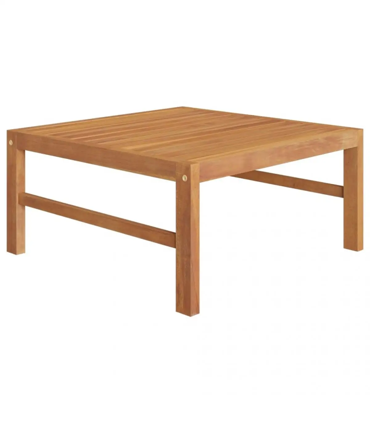 Modular outdoor sofa garden table solid wood teak 63x63x30cm