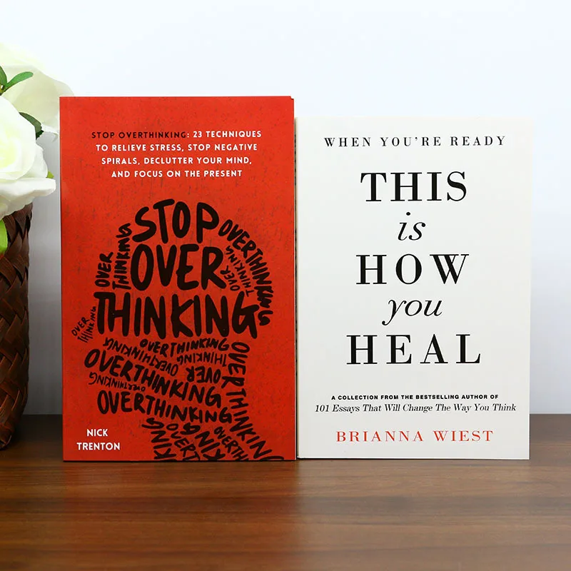 《Stop Overthinking》+《C'est comme vous guérir》Silence votre esprit pour guérir votre âme Un guide pratique pour la paix intérieure Cadeau de Noël