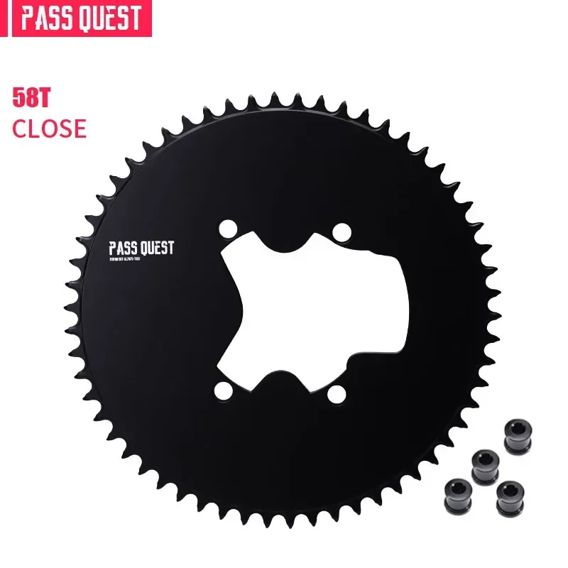 PASS QUEST 110 bcd kettingblad voor Shimano ULTEGRA r8000 dura ace R9100 105 r7000 Narrow Wide racefiets plaat enkele dishe 54 T