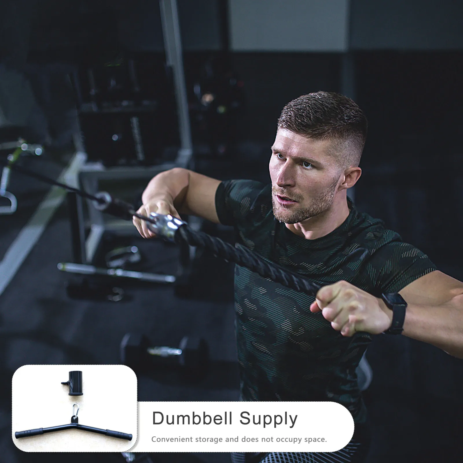 Steel Dumbbell Sleeve Rust Resistant Strength Training Accessory for DIY Home Gym Fitness Equipment
