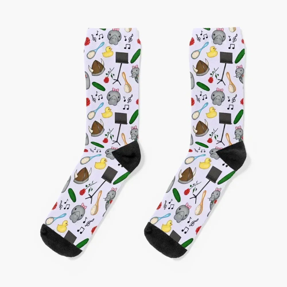 Silly Songs with Larry Socks sheer Stockings man Socks Ladies Men's