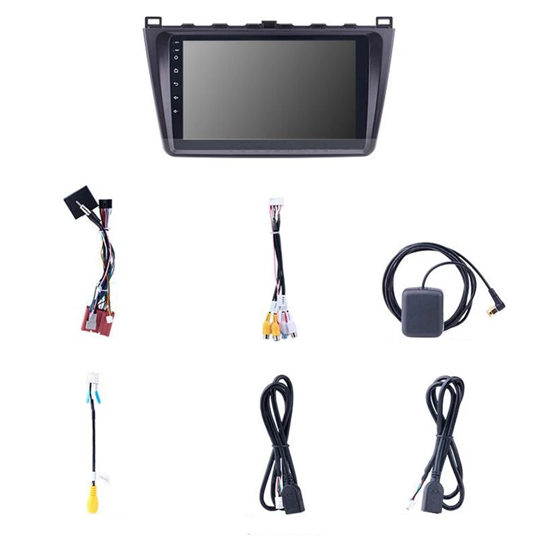 

9 inch 2Din WIFI GPS Navigation Car Radio Android 8.1 Multimedia Player for 2008- 2015 Mazda 6 Rui