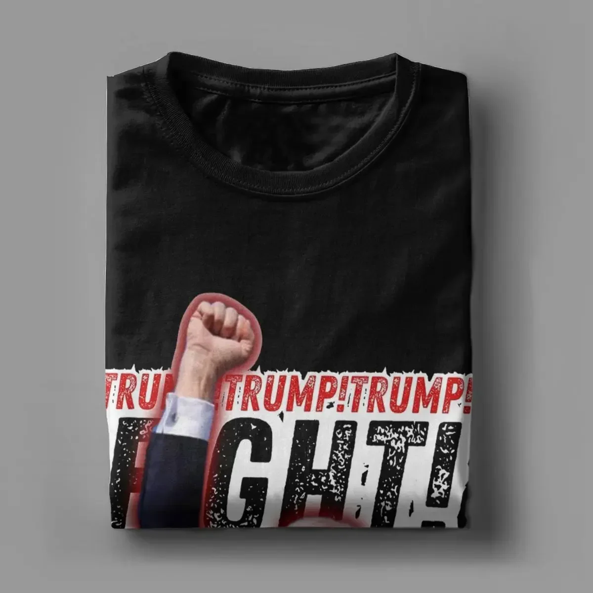 T-shirt en coton Trump Shot pour hommes et femmes, T-shirt, President Corp, Shooting at Trump Rally Clothes, New Arrival, 2024