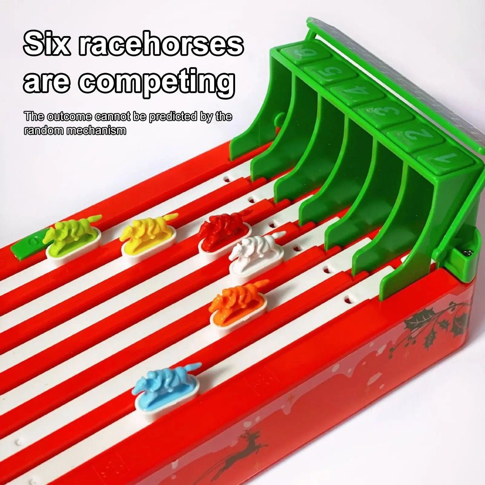 لعبة لوحة سباق الخيل التفاعلية للأطفال والكبار والمراهقين لعبة حفلات الطاولة العائلية لجمع عيد الميلاد والترفيه الليلي