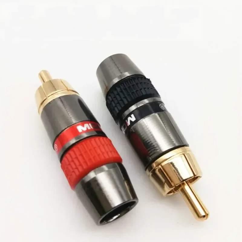 Monster RCA Fever Level Audio Signal Cable Lotus RCA Plug-in Socket Copper Plated RCA Welded Connection