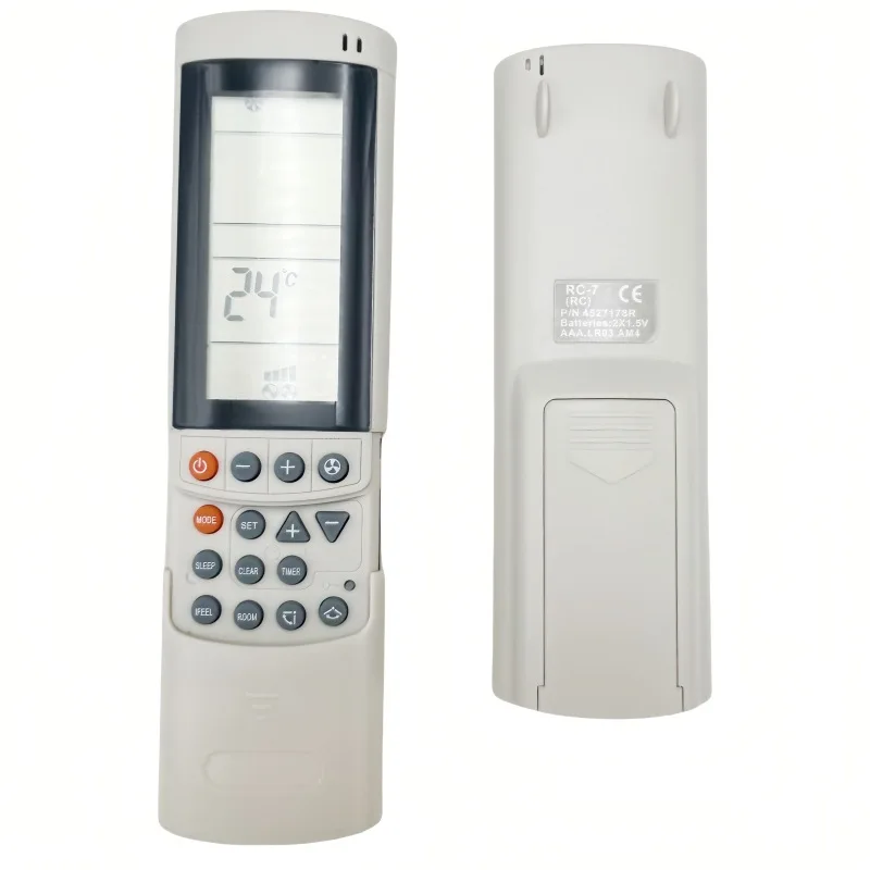 Spare Remote For Electra Airwell AC, RC7 perfect model match, sensitive keys, budget-friendly replacement part