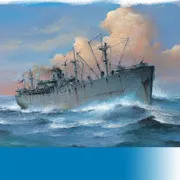 

Toys 1/700 Trumpeter 05756 Jeremiah O Brien/ John W. Brown Liberty Ship Static Model for Collecting TH05297-SMT2