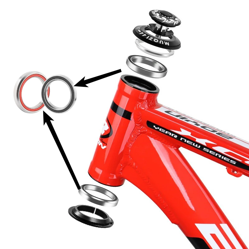 

Групповой подшипник чаши горного велосипеда 39/41,8 мм, передняя чаша Dead Fly для шоссе, подшипник Peilin, детали карешек велосипеда