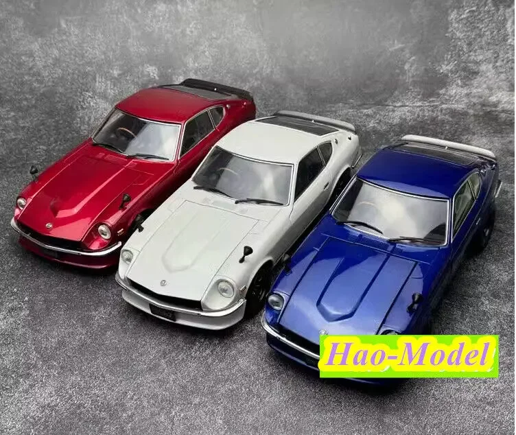 Kyosho 1:18 For Fairlady Z 240Z Alloy Metal Car Model Boys Toys Kids Gifts Hobby Display Ornaments Collection Red/Blue/White