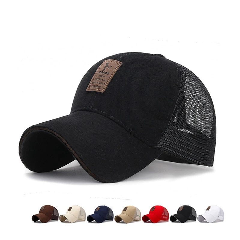 2025 Outdoor Tennis Sports Cap Breathable Cotton Basketball Football Golf Caps Comfortable Snapback Hats Casquette Visors Hat