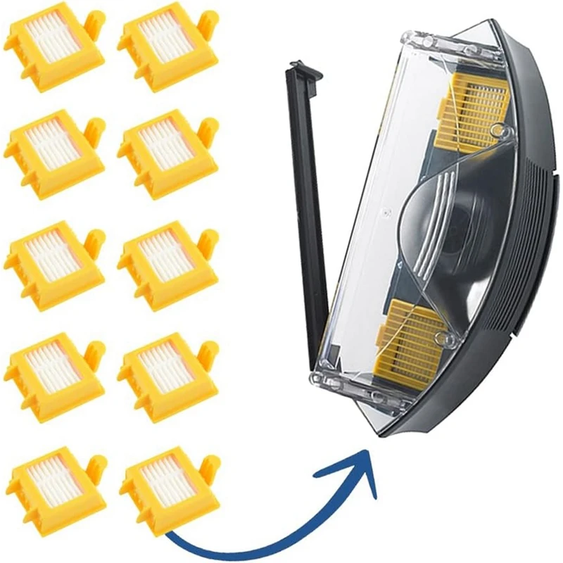 AC39-For Irobot Roomba 700 فرشاة جانبية رئيسية فلتر Hepa 720, 730, 750, 760, 765, 770, 772, 776, 780, 782, 785, 790 قطع الغيار
