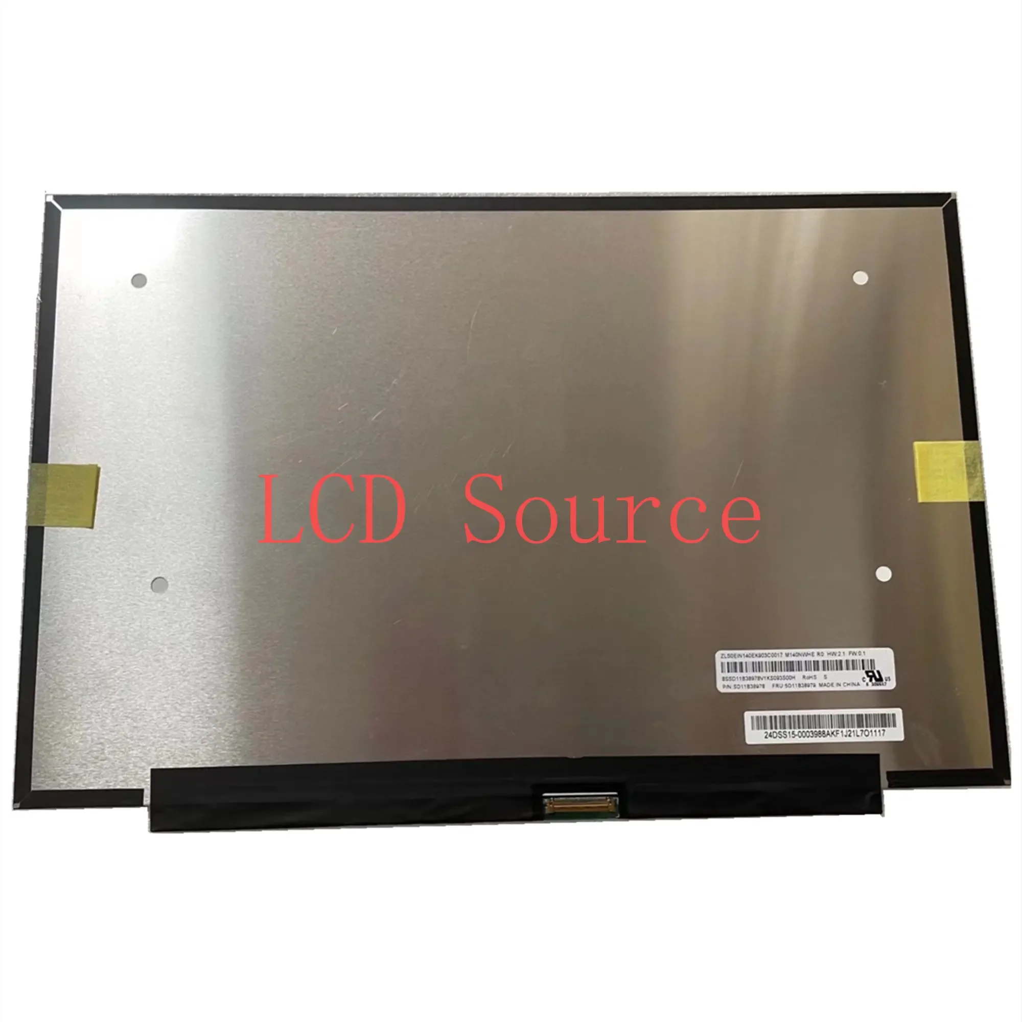 M140NWHE R0 P/N:SD10Z52003 FRU:5D10Z5201 IPS QHD 2240*1400 40Pin 60HZ 300Nits 100% sRGB Display Panel 14 Inch IVO8C45 LCD Screen