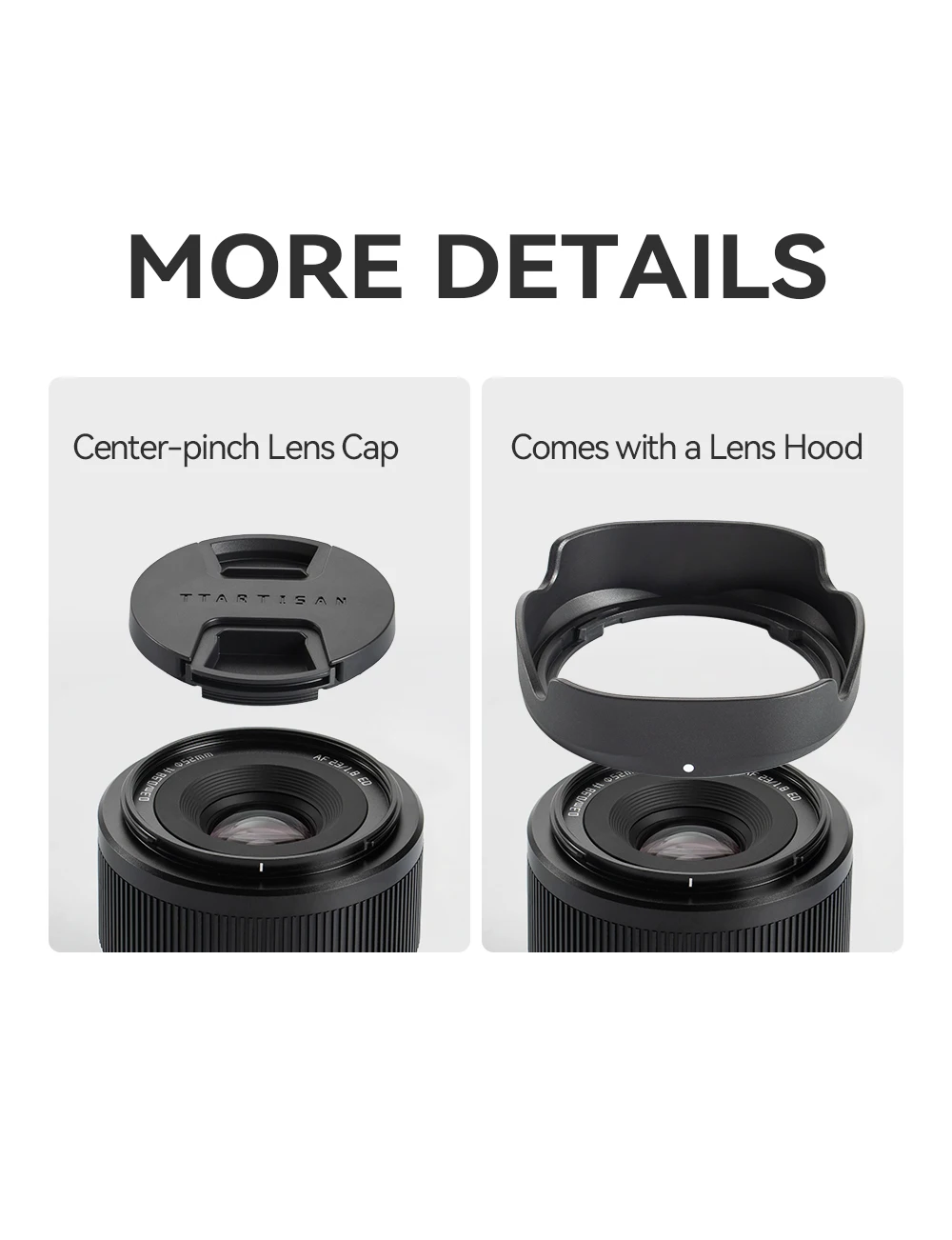 TTArtisan APS-C 23mm F1.8 AF Autofokus-Kameraobjektiv für Fuji Fujifilm XF FX Kamera XT10 XT30 XT30II XS10 XM5 XA7 X100PRO XH2 XE3 – Detail 16