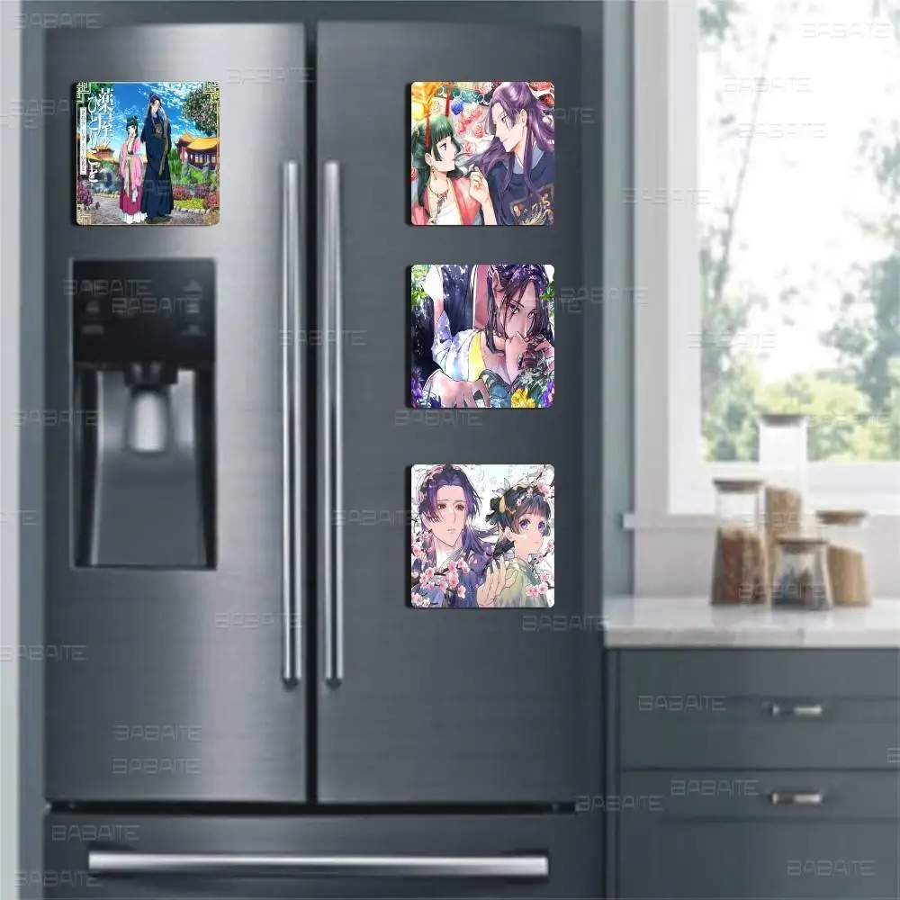The Apothecary Diaries Personalized Fridge Magnets Magnetic Refrigerator Memorial Gifts For Kitchen Office Locker Travel Deco