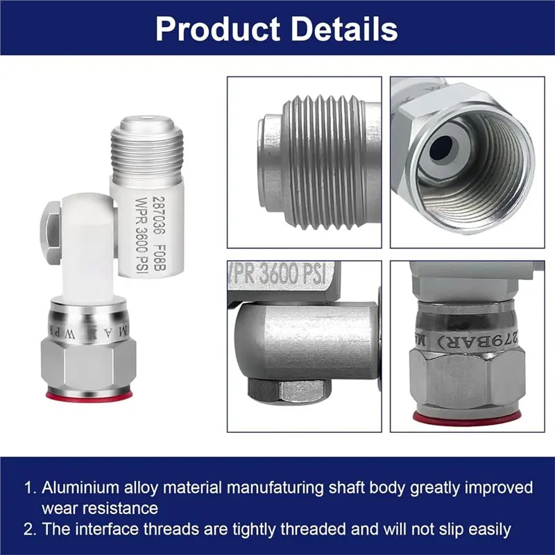 AT29-For 235486 Airless Paint Swivel Joint- Easy To Clean 287036 7/8 Inch Thread 180 Degree Rotation Design Cleanup