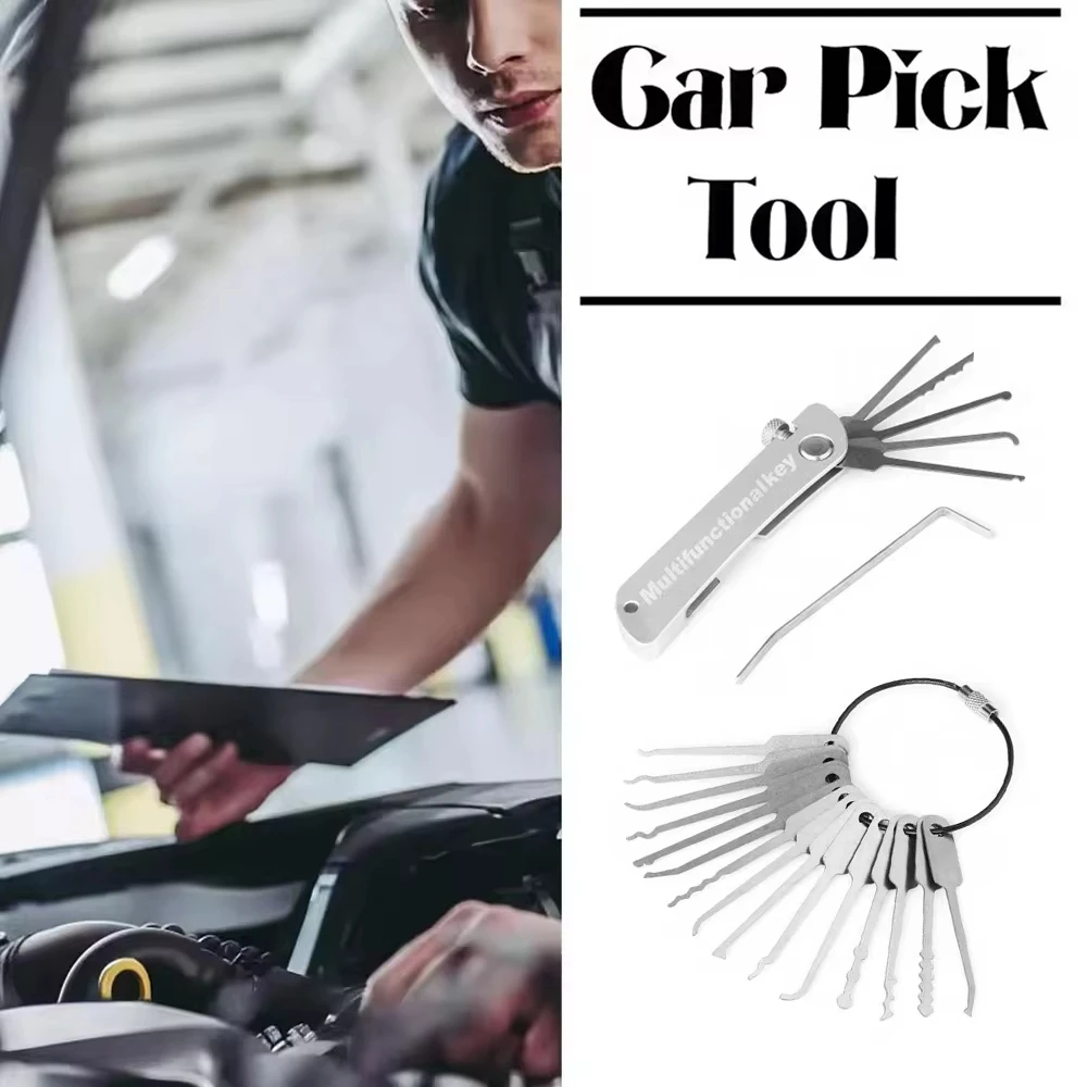 23 قطعة هوك يختار مجموعة أدوات إزالة الصواميل أداة Depinning موصل كهربائي دبوس أداة إزالة الصواميل عدة لمجموعة أدوات السيارات السيارات #3